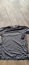 New Balance Tenacity Grey Short Sleeve Dry Top Grey Mens Medium