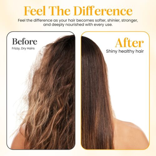 Gotukola Keratin Hair Mask – Deep Conditioning for Dry, Damaged Hair – 16.9 fl - Picture 3 of 7