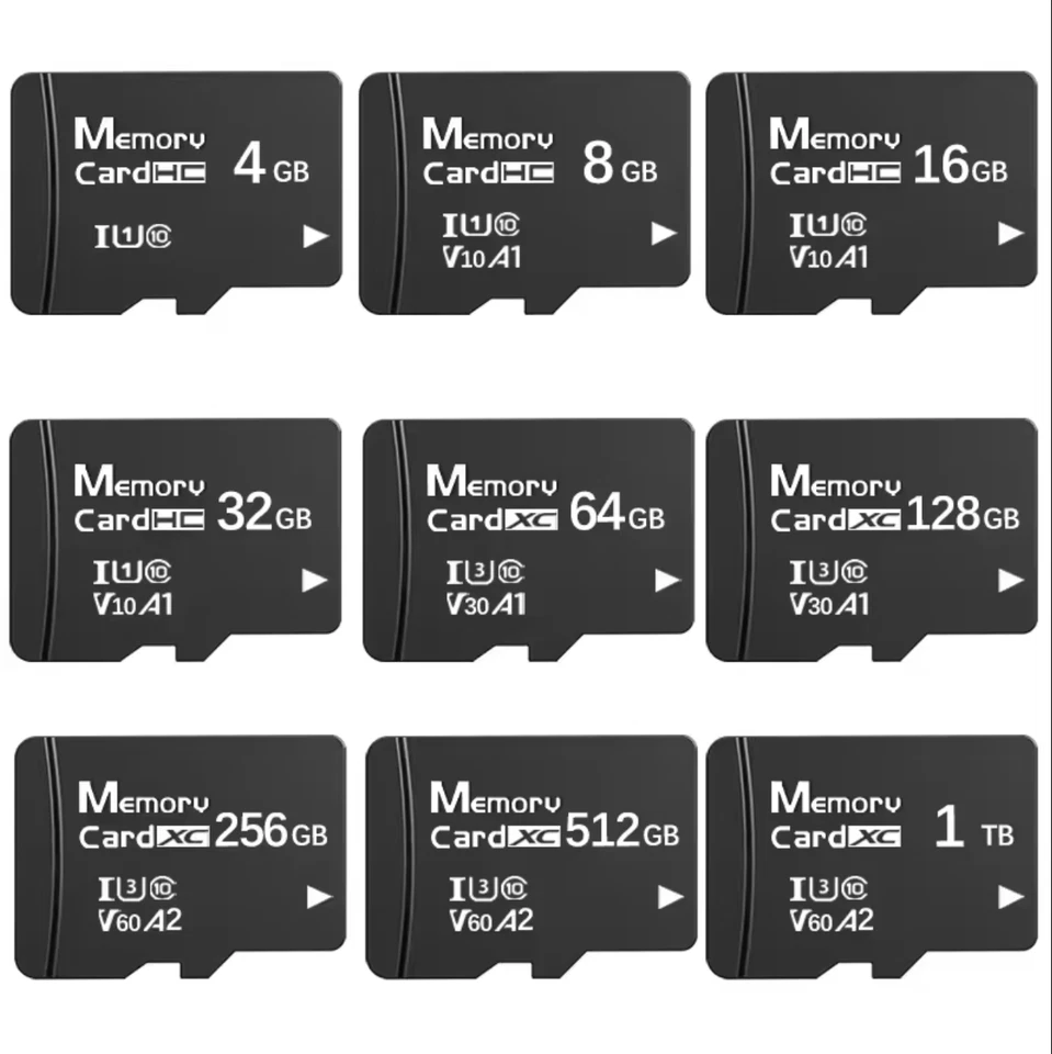 Micro SD Karte SPEICHERKARTE 16GB 32G 64GB 256GB Memory Card - inkl. SD Adapter - Bild 3 von 4