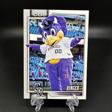 2026 Topps Series 1 Celebration Dinger Colorado Rockies Mascot #M-4
