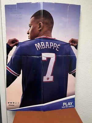 Kylian Mbappé PSG PS5 FIFA 22 Soccer EA SportsStore Display Promo 41x28 PS5 