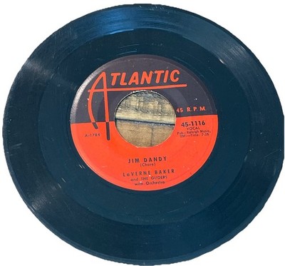 LaVerne Baker Jim Dandy / Tra La La Atlantic 1116 Black Red Label 45RPM VG