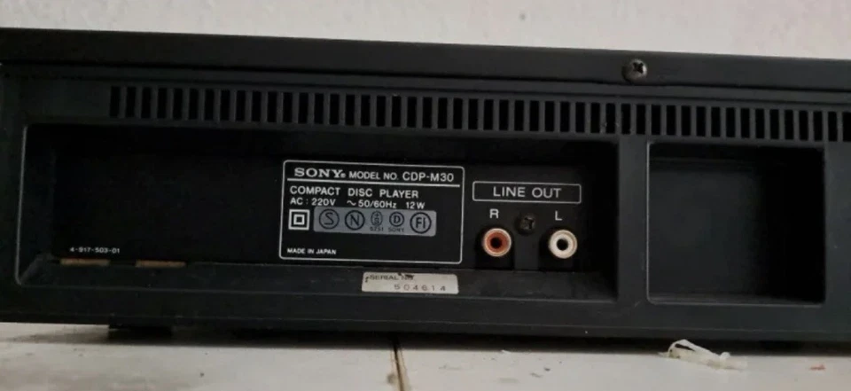 Sony CDP-M30  - Immagine 4 di 4