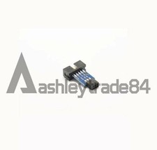 1Pc 10Pin To 6Pin Adapter Board For AVRISP USBASP STK500   Conver #zc
