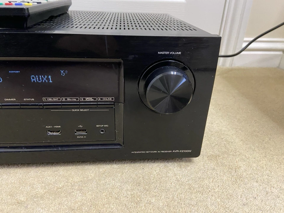 Denon AVR-X2100w 7.2 AV Receiver AMP 4K Bluetooth Dolby DTS-HD WiFi AirPlay. - Image 4 of 4