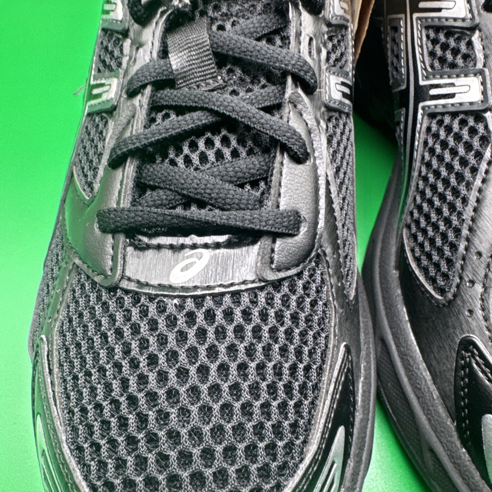 Size 8-Men’s Asics Gel 1130 Black Pure Silver Brand New!!! image 10
