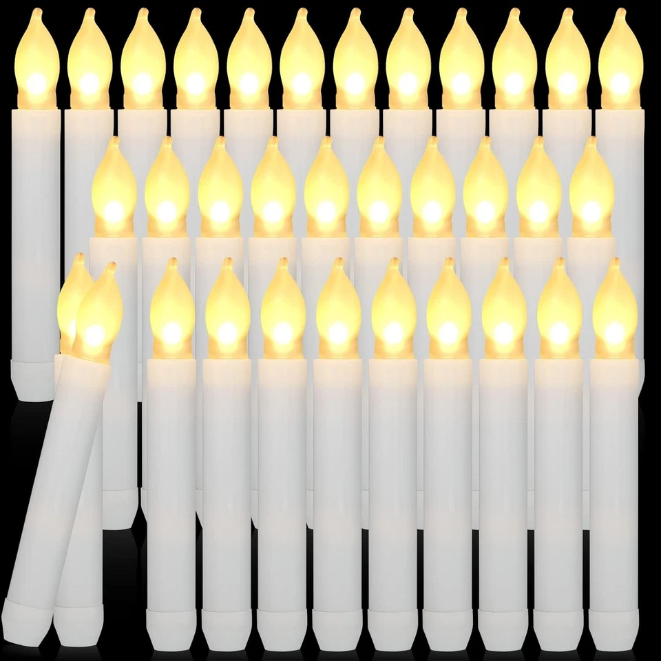 Energy Efficient LED Taper Candle Bundle - Image 3 of 4