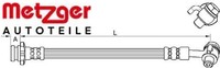 Metzger 4111584 Bremsschlauch Hinterachse Hinten FüR Renault