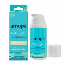 Amope Radiant Glowing Skin Leg & Foot Daily Hydrating Serum, 3.5 FL OZ, Body Lot
