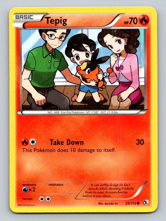 Pignite Uncommon Legendary Treasures 26/113 LP