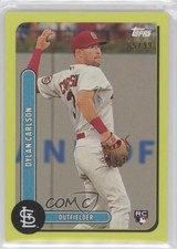2021 Topps Brooklyn Collection Chartreuse 65/99 Dylan Carlson #37 02ml
