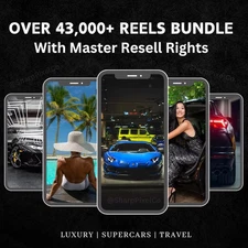 Viral Faceless Video Reels Bundle: 43K+ Social Media Posts (Digital Download)