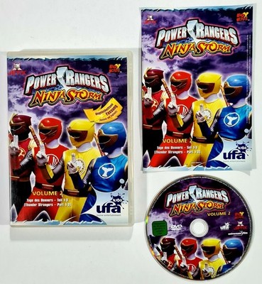 DVD Jetix POWER RANGERS NINJA STORM 2 German orig. Superhero/Japan/Manga/Zord