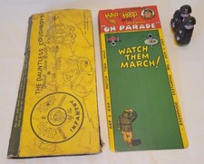 Rare Antique - Walking Soldiers of the Infantery - Vintage Toy