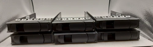 Job Lot 6 x NetApp 3.5‑inch Hard Drive Tray/Caddy | Part Number 111‑00734+C0