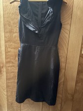 Banana Republic belted Little Black Dress Sz 0 Party Holiday