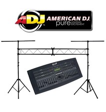 American DJ Lighting Dmx Operaor Pro 136Ch Console Controller W/ Truss System