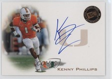 2008 Press Pass Signings Bronze Kenny Phillips #PPS-KP Auto 0o9