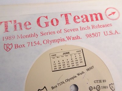 The Go Team - Go Team Call (june 1989) Vinyl 7 