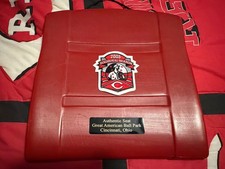 PARCHE JUEGO INAUGURAL ASIENTO AUTÉNTICO PARQUE BALL AMERICANO GREAT CINCINNATI REDS GREAT