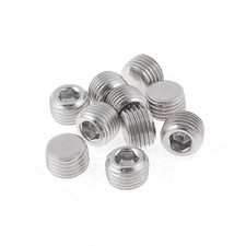 10 x Air Pneumatic 1/4 BSP Male Thread Internal Hex Head Pipe Connector