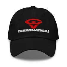 Cerwin Vega Logo Inspired Embroidery Classic Dad cap Yupoong