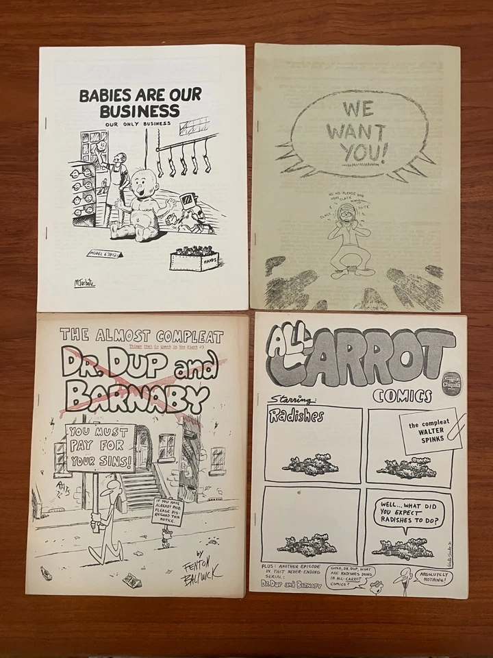 ENORME LOTE 41 Fanzines Alan Hutchinson "Dead Dog" "Things That Go Quack" ¡y más! Foto 4 de 4