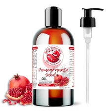 Bella Terra Oils - Organic Pomegranate Seed Oil 16oz - Steeped in Essential M...
