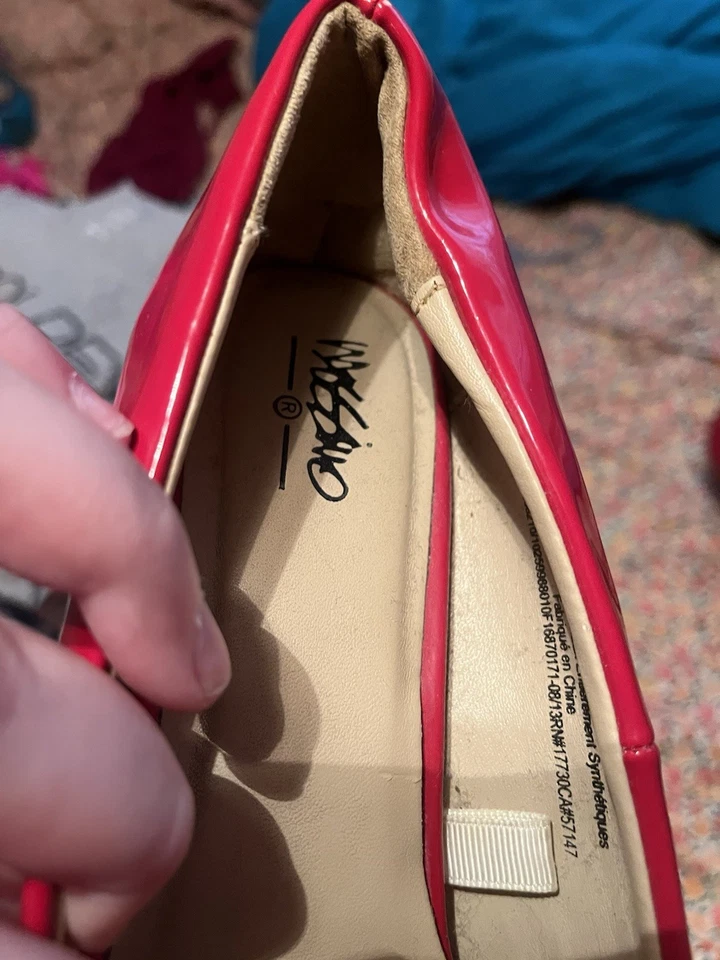 Tacones de aguja Mossimo rojos talla 8,5 Target Foto 2 de 3