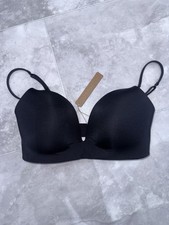 Skims Wireless Form Maternity Nursing Bra 32DD Onyx NEW