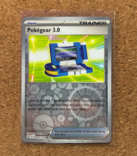 Pokégear 3.0 186/198 Reverse Holo Scarlet & Violet Base Set Pokemon TCG