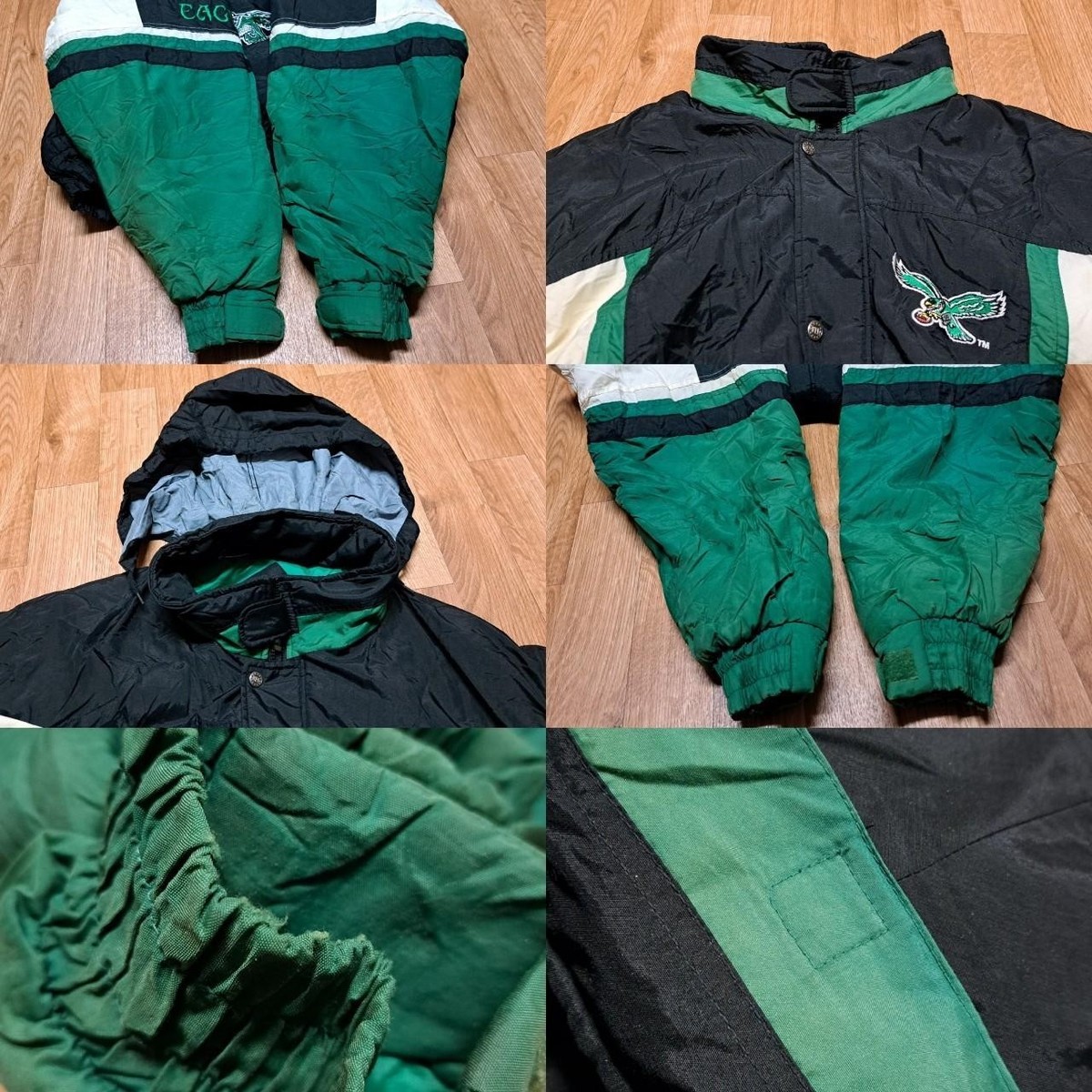 Vintage Philadelphia Eagles 90s GAME DAY Turbo Sportswear Jacket