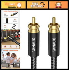 15ft Digital Coaxial Subwoofer Cable with 24K Gold Plated Connectors - S/PDIF RC