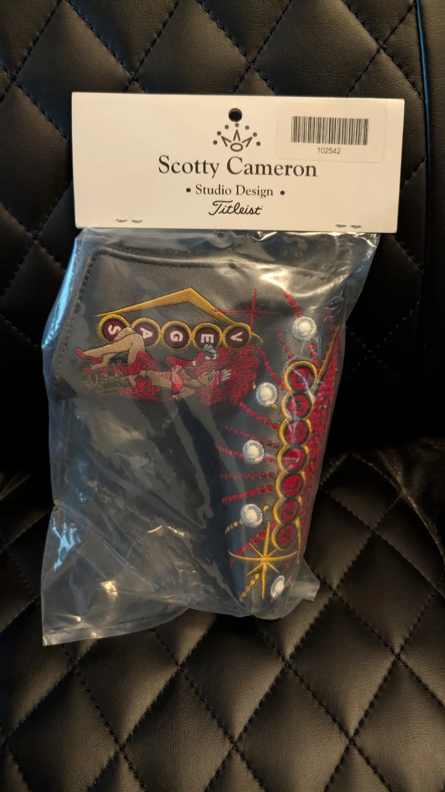 Scotty Cameron 2020 Las Vegas Headcover Glow In The Dark
