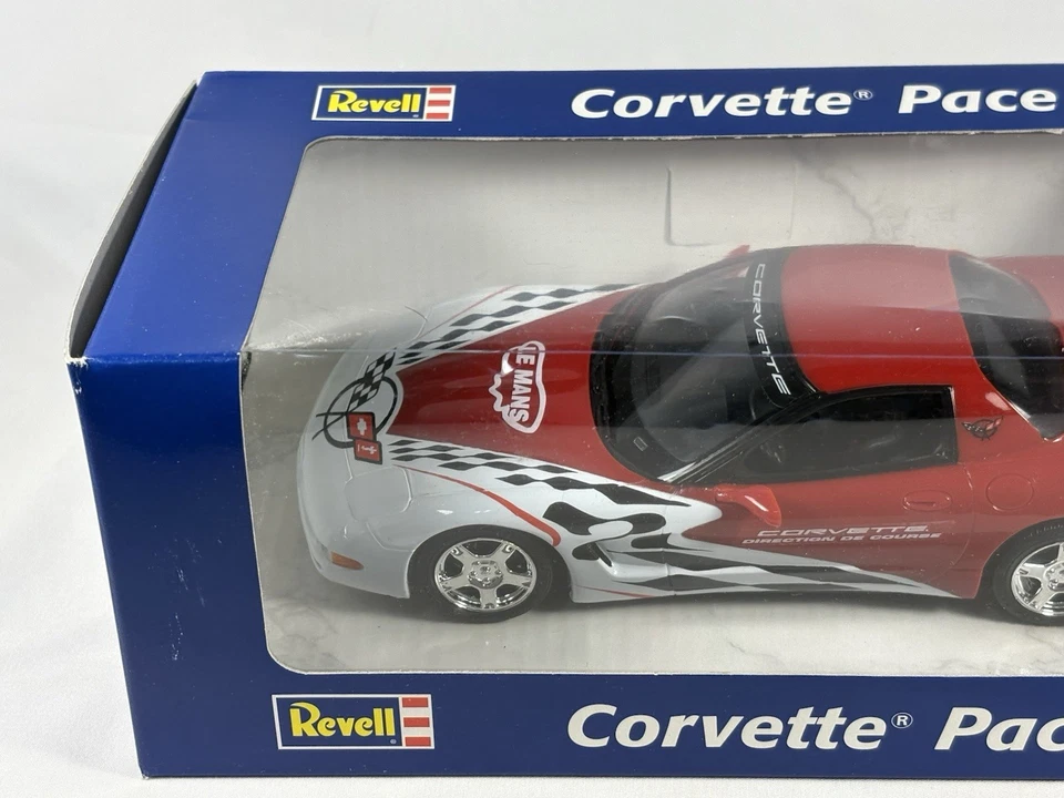 RARE REVELL CORVETTE RACING PACE CAR RED LEMANS 1/25 PROMO 2000 NOS VINTAGE USA - Image 3 of 4