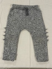 Sprout Grey Size 2 Dinosaur Scale Long Pants