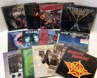 Hard Rock Metal Vinyl LP Lot Black Sabbath Van Halen Scorpions Rush Alice Cooper