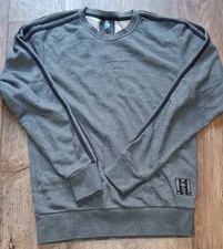 Adidas Real Madrid Pullover Sweatshirt Heathered Gray Size S Soccer NWOT