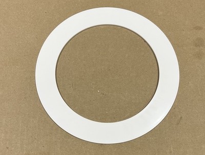 5 Pack Gloss White Goof Trim Ring for 6'' Inch Recessed Can Lighting Down Light