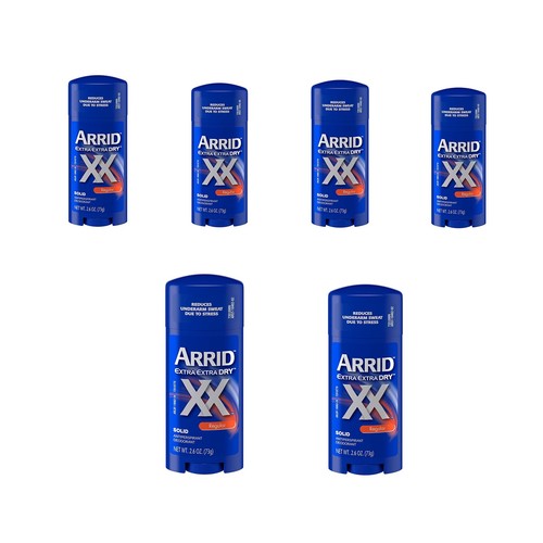 Arrid XX Regular Scent Extra Extra Dry Solid Anti-Perspirant Deodorant 2.6 oz...