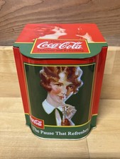 Coca-Cola "The Pause That Refreshes" Collectable Tin (EMPTY) NICE!