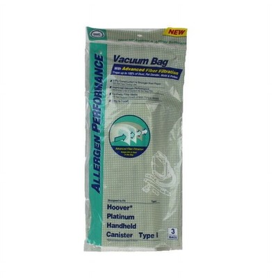 27 DVC for Hoover Style I Synthetic HEPA Vacuum Cleaner Bags