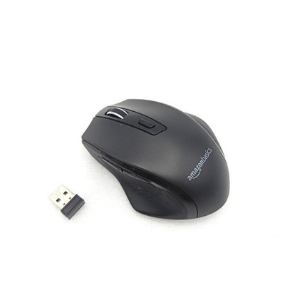 Amazon Basics Maus kabellose Computer Zubehör Ergonomische DPI einstellbar Schwa