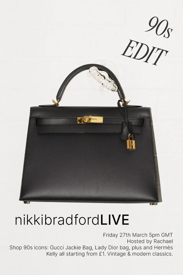 90's Icons Live: Gucci Jackie, Lady Dior & Hermès Kelly from 99p