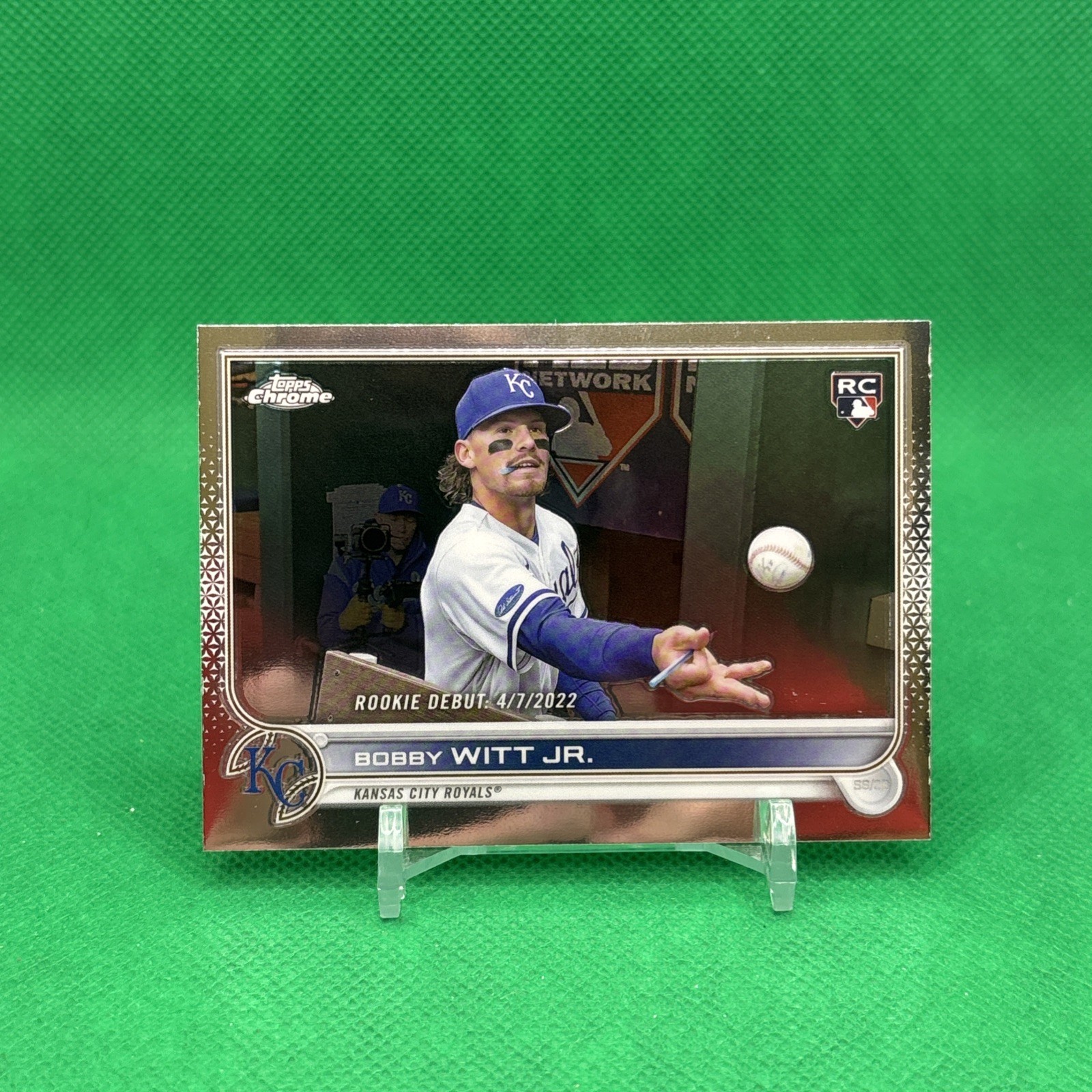 Bobby Witt Jr. 2022 Topps Chrome Update Series Rookie #USC176!  KC Royals