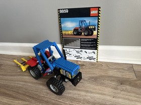 &bull;VERY COOL! Vintage LEGO Technic Set 8859 Tractor 100% Complete w/ Instructions&bull;