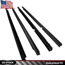 4x For 2008-2017 Mitsubishi Lancer Weatherstrip Window Moulding Trim Seal Belt