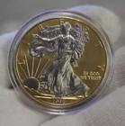 2012 US Silver Eagle $1 Gold/Platinum Highlights Unc