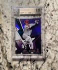 2018 FINEST PURPLE REFRACTOR #100 SHOHEI OHTANI BGS 9.5