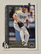 CLAYTON KERSHAW 2025 Topps Series 1 #146 Dodgers All-Star Cy Young Gold Glove